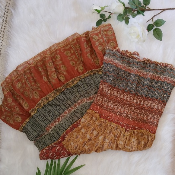 Dresses & Skirts - BoHo One of a kind strapless dress